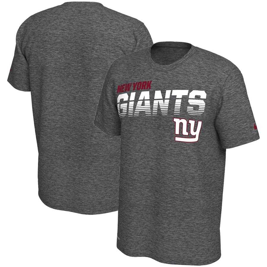 New York Giants Nike Sideline Line of Scrimmage Legend Performance T-Shirt Heathered Gray,We sell and wholesale New York Giants Nike Sideline Line of Scrimmage Legend Performance T-Shirt Heathered Gray on line form chian!